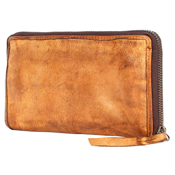 Never Mind Nmbgm106F Wallet Vintage Handmade Genuine Cowhide Leather Women Bag Western Handbag Purse